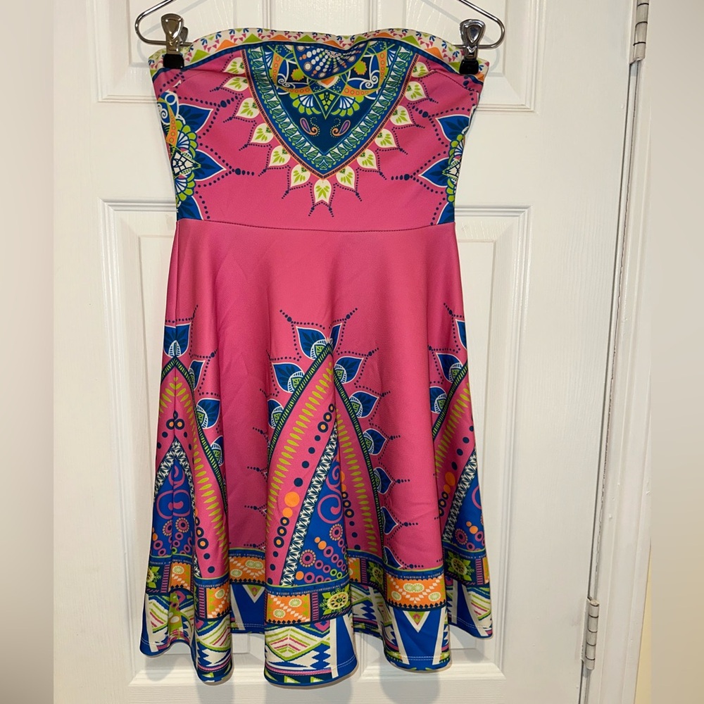 FLYING TOMATO STRAPLESS DRESS SIZE S